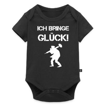 Schornsteinfeger - Baby Premium Kurzarmbody - Schwarz - Vorne