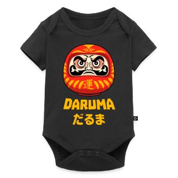 daruma - Body à manches courtes Premium Bébé - noir - Devant