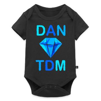 Rumbled DAN TDM - Baby Premium short-sleeve bodysuit - black - Front