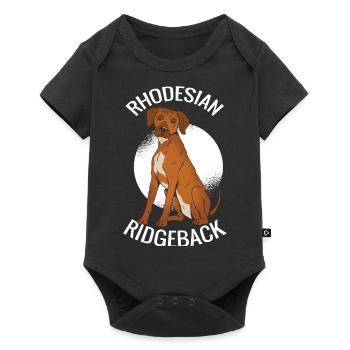Rhodesian Ridgeback Dog Owners Dog Lovers - Baby Premium short-sleeve bodysuit - black - Front