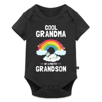 Cool GRAND-MÈRE d’un joli fils gay Cute Pride - Body à manches courtes Premium Bébé - noir - Devant