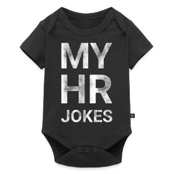 My HR Jokes - Baby Premium short-sleeve bodysuit - black - Front