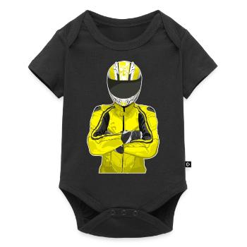 Moto Lifestyle / Moto / Moto motard - Body à manches courtes Premium Bébé - noir - Devant