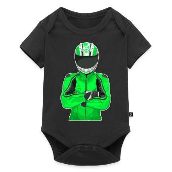 Moto Lifestyle / Moto / Moto motard - Body à manches courtes Premium Bébé - noir - Devant