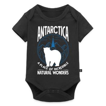 A place of incredible natural wonders Expedition - Baby Premium short-sleeve bodysuit - black - Front