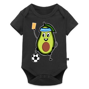 Arbitre avocat - Body à manches courtes Premium Bébé - noir - Devant
