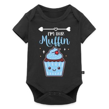 I'm Her Muffin Baking Cute Cupcake Enthusiast Past - Baby Premium short-sleeve bodysuit - black - Front
