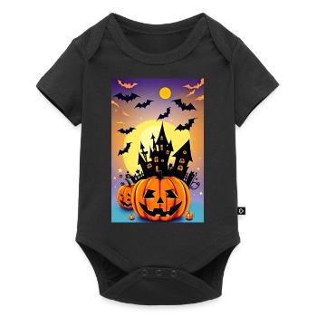Halloween 2023 - Body à manches courtes Premium Bébé - noir - Devant