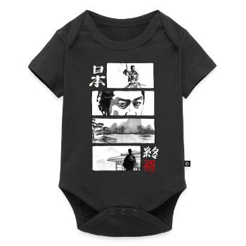 Japan The End for Black - Baby Premium short-sleeve bodysuit - black - Front