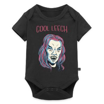 Cool Vampire Retro Halloween Beautiful Hot Fashion - Baby Premium short-sleeve bodysuit - black - Front