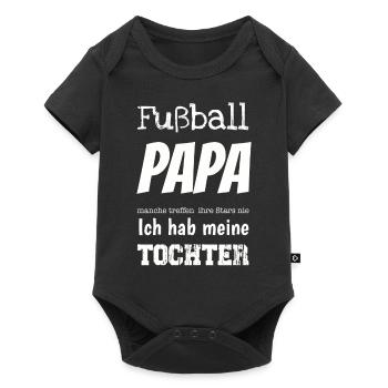 Soccer Daddy I Got My Daughter I Gift - Baby Premium short-sleeve bodysuit - black - Front