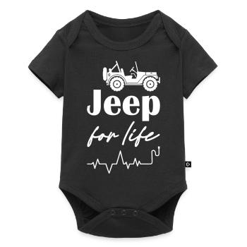 Jeeps pour la vie - Body à manches courtes Premium Bébé - noir - Devant