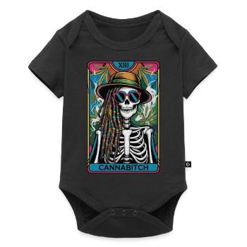 Tarotkarte - Baby Premium Kurzarmbody - Schwarz - Vorne