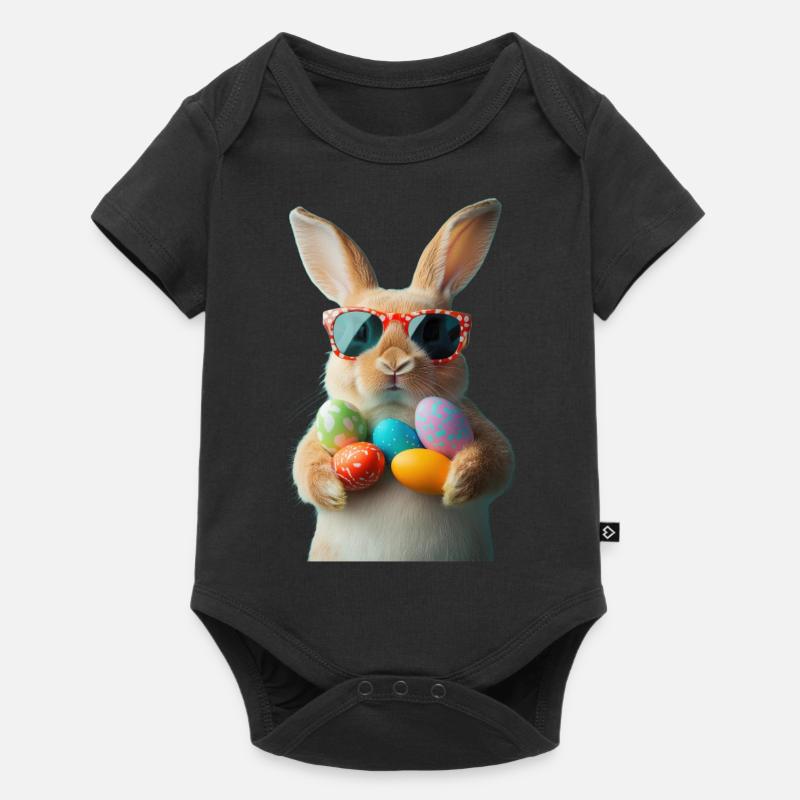 Easter Bunny - Baby Premium short-sleeve bodysuit - black
