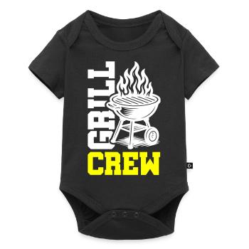 Grill Crew - Baby Premium short-sleeve bodysuit - black - Front