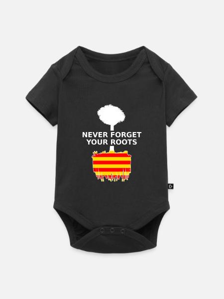 Catalogne Katalan Catalan Catalonian Roots Spain - Body à manches courtes Premium Bébé - noir