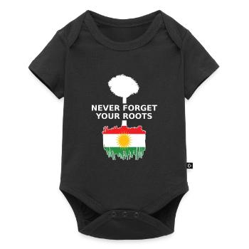 Kurdistan Roots Independent Freedom Kurds - Baby Premium short-sleeve bodysuit - black - Front