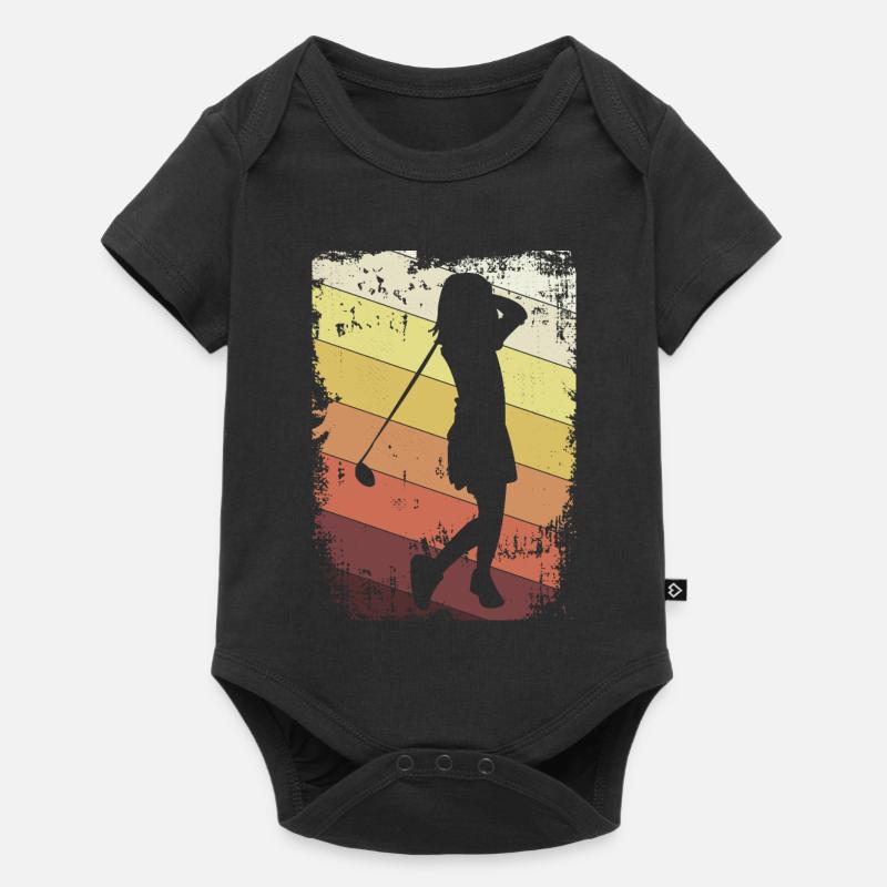 Golfeuse - Body à manches courtes Premium Bébé - noir