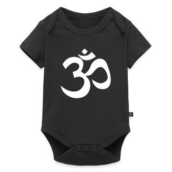 Om - Body à manches courtes Premium Bébé - noir - Devant