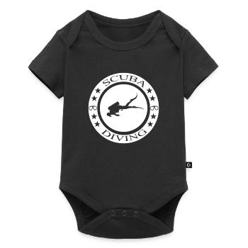 Scuba Diving - Baby Premium Kurzarmbody - Schwarz - Vorne