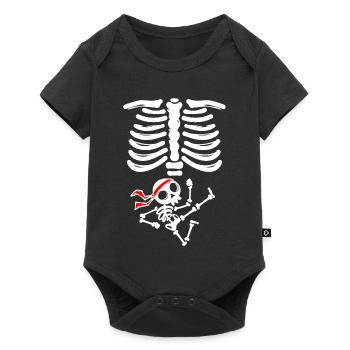 Baby bump Mother Pregnant Pregnancy Baby - Baby Premium short-sleeve bodysuit - black - Front