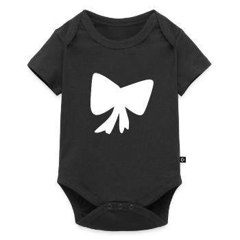 Icône de motif de boucle - Body à manches courtes Premium Bébé - noir - Devant