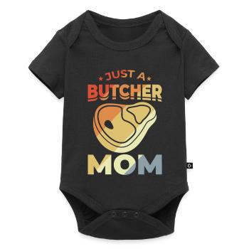 Mère Boucher - Body à manches courtes Premium Bébé - noir - Devant