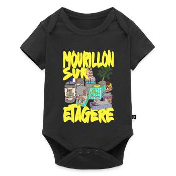 Mourillon on the shelf Toulon - Baby Premium short-sleeve bodysuit - black - Front