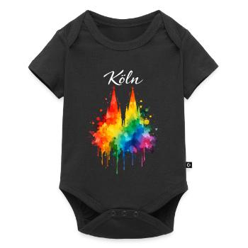 Cologne Carnival Jeck Shrove Monday funny - Baby Premium short-sleeve bodysuit - black - Front