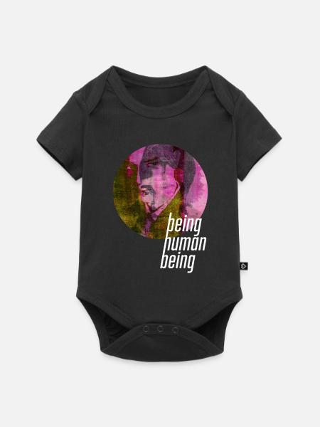 ThinkBick_being_human_being_2026_4 - Body à manches courtes Premium Bébé - noir