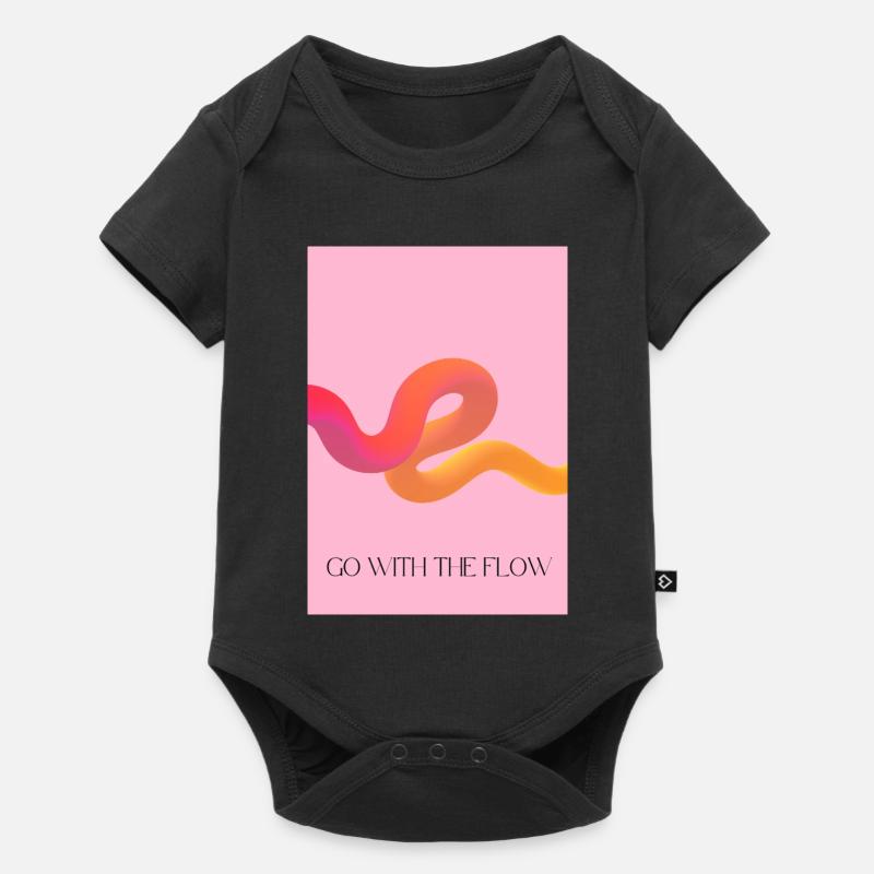 Suivre le courant - Body à manches courtes Premium Bébé - noir