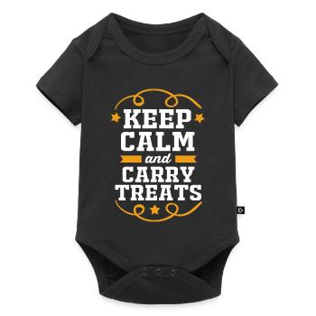 Dog trainer - Baby Premium short-sleeve bodysuit - black - Front