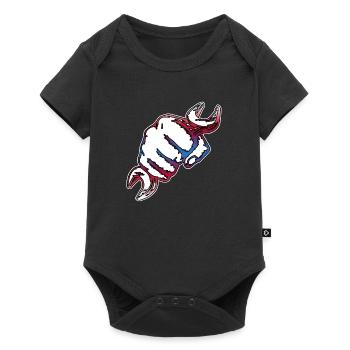 Outil clé artisan - Body à manches courtes Premium Bébé - noir - Devant