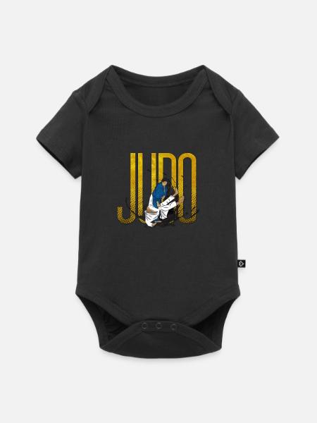 judo - Baby Premium short-sleeve bodysuit - black