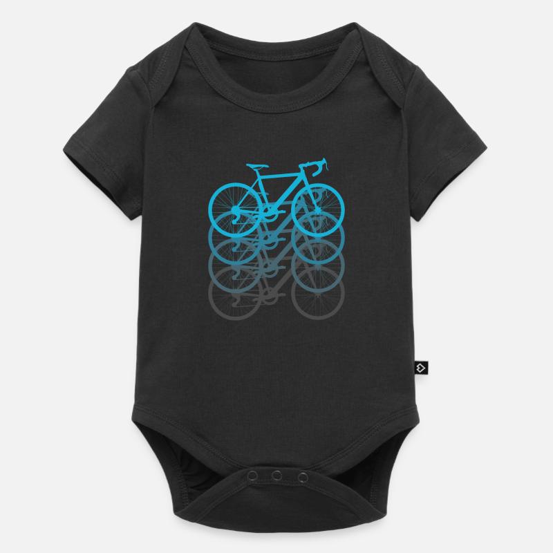 bicycle - Baby Premium short-sleeve bodysuit - black