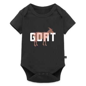 Goat - Baby Premium short-sleeve bodysuit - black - Front