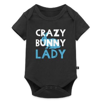 Rabbits - Baby Premium short-sleeve bodysuit - black - Front