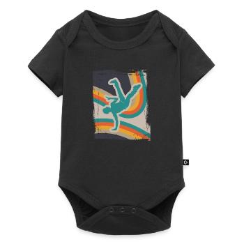 Breakdancing - Baby Premium short-sleeve bodysuit - black - Front