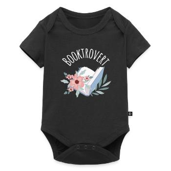 Books - Baby Premium short-sleeve bodysuit - black - Front