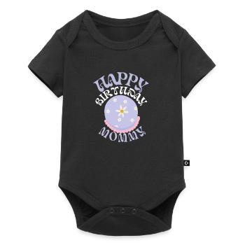 Joyeux anniversaire maman - Body à manches courtes Premium Bébé - noir - Devant