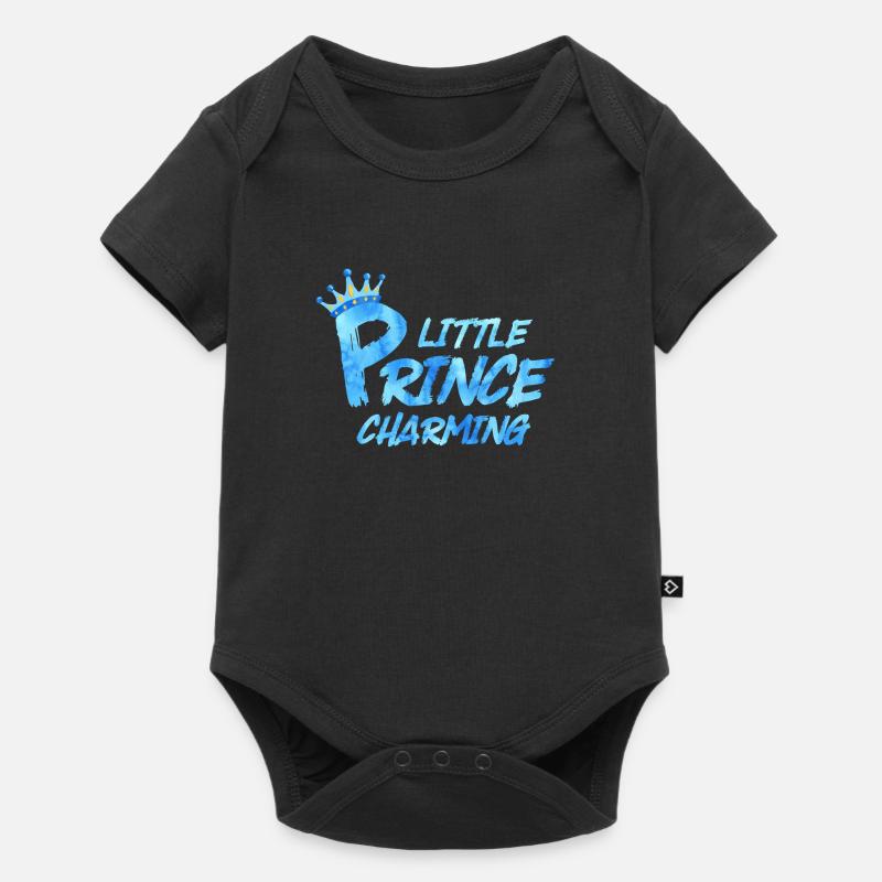 Petit Prince de Charme - Body à manches courtes Premium Bébé - noir
