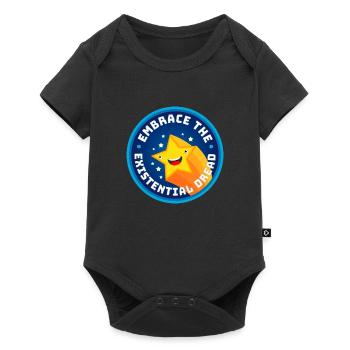 Embrace The Existential Dread - Body à manches courtes Premium Bébé - noir - Devant