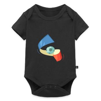 Football France - Body à manches courtes Premium Bébé - noir - Devant