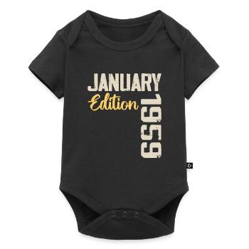 Birthday gift born in January 1959 - 1959 - Baby Premium short-sleeve bodysuit - black - Front