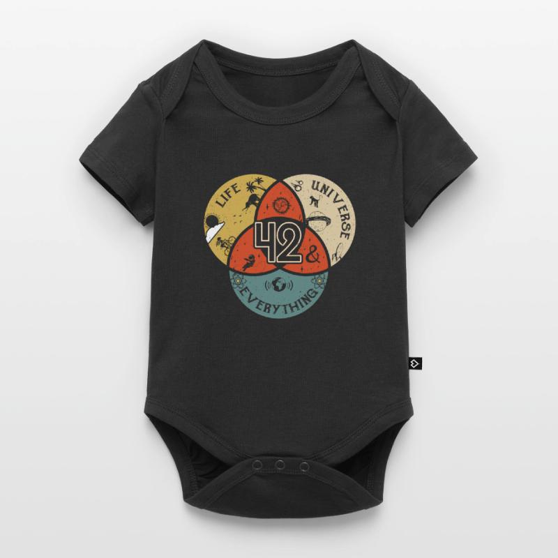 Answer Physics Mathematics Saying Universe Baby Premium short-sleeve bodysuit