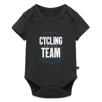 Cycling Crew - Baby Premium short-sleeve bodysuit - black - Front