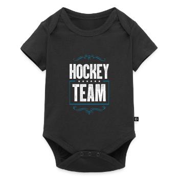 Hockey Team - Baby Premium short-sleeve bodysuit - black - Front