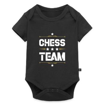 Chess Team - Baby Premium short-sleeve bodysuit - black - Front