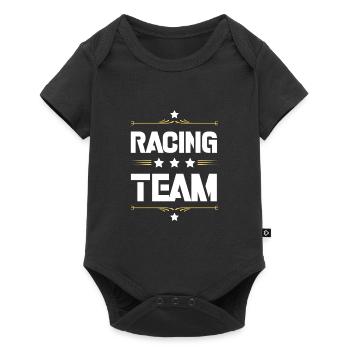 Racing Team - Baby Premium short-sleeve bodysuit - black - Front