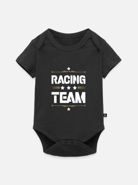 Racing Team - Baby Premium Kurzarmbody - Schwarz